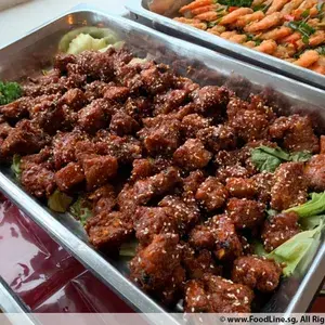 蜜汁排骨 Pork Ribs w/ Honey Sauce