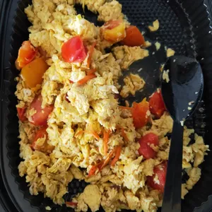 Fresh Tomato Fried Egg <i> goes well with just Fresh Tomato and Egg </i>