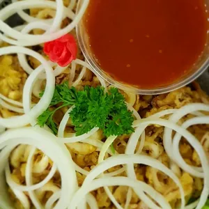 Fried Sotong in Thai Style •泰式苏东