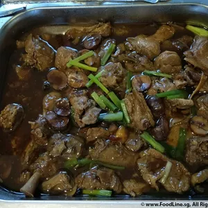 Stewed Duck w/ Chestnut • 栗子焖鸭