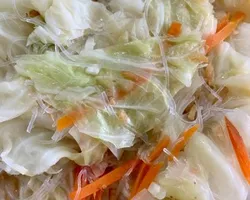 Fried Cabbage w/Tanghoon | Customer Photo | Le Xin Catering Group Pte Ltd