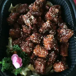 蜜汁排骨 Pork Ribs w/ Honey Sauce