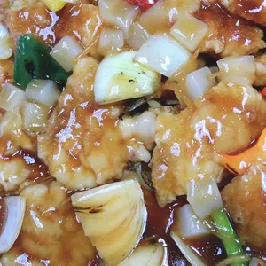 Sweet & Sour Fish with Nata De Coco