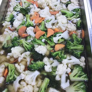 Sauteed Broccoli & Cauliflower