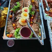 Click to see Carved Roasted Turkey with Chestnut Stuffing and Cranberry Sauce (Approx 4-4.5kg)