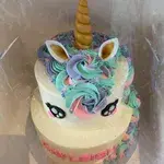 1x Unicorn Buttercream Cake @$70 (Add-on Balloons : None) (Add-on Desserts: None) (Flavour: Vanilla Bean) (Size: 6