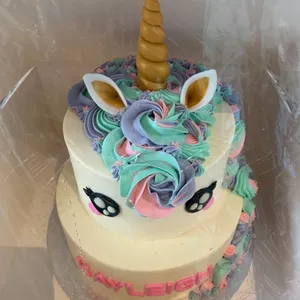 1x Unicorn Buttercream Cake @$70 (Add-on Balloons : None) (Add-on Desserts: None) (Flavour: Vanilla Bean) (Size: 6