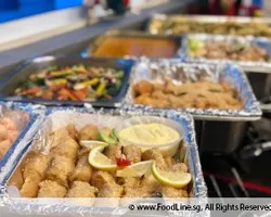 Lobster Prawn Ball Served w/ Wasabi Mayo Dip | Customer Photo | Katong Catering