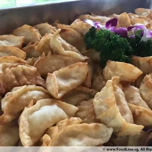Deep Fried Mushroom Gyoza 香煎蘑菇锅贴