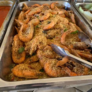 Oatmeal Honey Prawns