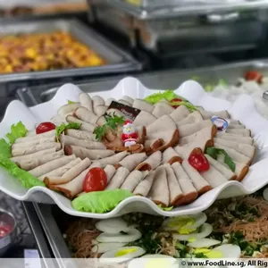 Honey Baked Chicken Ham Platter