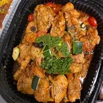 Louisiana Style Roasted Chicken with Whole Grain Mustard Jus