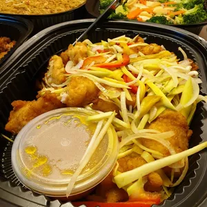 Crispy Fish in Mango Sauce 芒果鱼