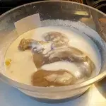 Steamed Yam Paste with Gingko Nut  蒸芋泥白果