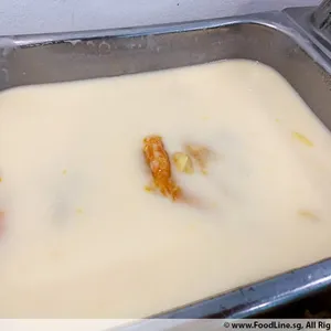 Sweet Yam w/ Pumpkin & Corn 蜀米金瓜芋泥