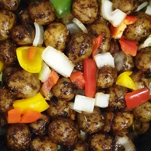 Sauteed Black Pepper Baby Potato