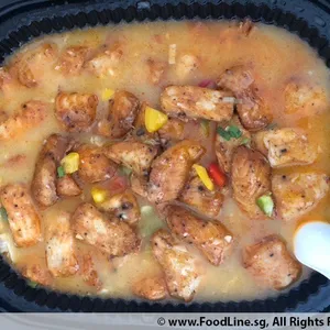 Grilled Fish Fillet with Lemon Garlic Sauce