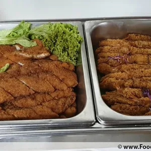 Fried Breaded Prawns With Mayo