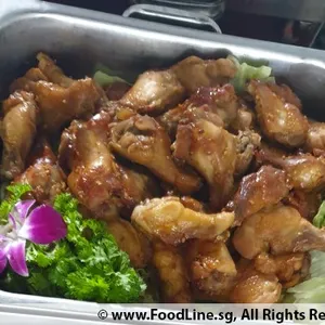Oven Baked Honey Drumlet