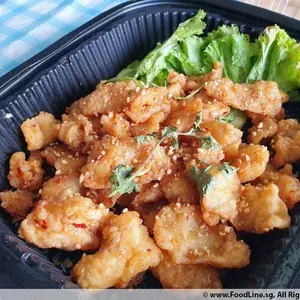 Spicy Garlic Honey Fish Slice