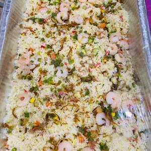 Fried Rice w/ Seafood & Ham 火腿海鲜炒饭