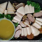 Honey Ginger Glazed Chicken Ham and Cherry Smoked Duck Breast