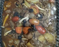 Classical Christmas Beef Stew with Winter Vegetables | Customer Photo | Stamford Catering