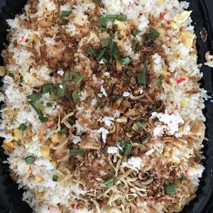 Crispy Sliver Fish Fried Rice 赢余炒饭