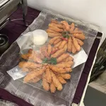 Golden Tempura Prawn, Mayo Dips