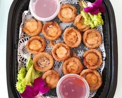 Scallop Yam Basket (芋篮带子) | Customer Photo | Le Xin Catering Group Pte Ltd