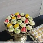 1x Deluxe Party Bundle @$239 (Mini Fruit Tarts: Mini Fruit Tarts - 36 pcs) (Mini Tarts - 36 pcs: Mini Passion Fruit Meringue Tart - 36 pcs) (Mini Special Flavor Tarts - 24 pcs: Mini Salted Caramel Chocolate Tart With Crispy Chocolate Pearls - 24 pcs) (Éclair or Puff - 36 pcs: Mini Cream Puff - 36 pcs) (Mini Cupcakes - 25 pcs: Vanilla - 25 pcs)