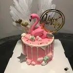 1x Flamingo Cake @$69 (Size: 6 Inch) (Flavours: Valrhona Chocolate)