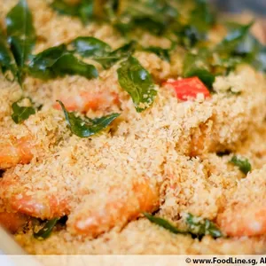 Oat Battered Prawn 麦片虾