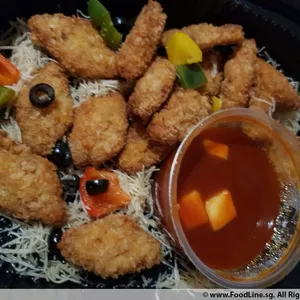 Seafood Croquette <i>with fresh fruit bbq sauce </i>