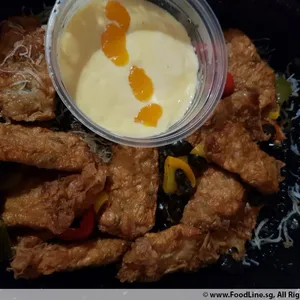 Prawn Beancurd Skin Roll <i>with citrus mayonnaise </i>