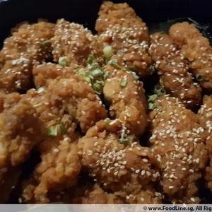 Korean Chicken Wings <i>with soy-garlic glaze</i>