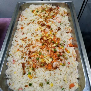 Oriental Fried Rice with Seafood