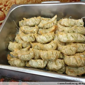 Honey Prawn Dumpling with Mayo Dip
