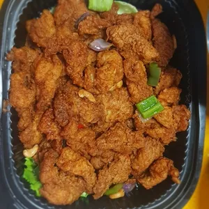 Baked Fish Fillet with Cashew Nuts 腰果烧烤鱼片