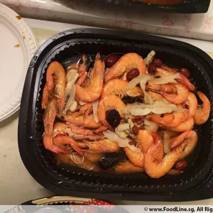 Triple Dates and Saffron Herbal Prawn