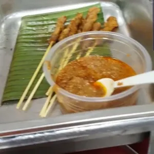 Cooked Chicken Satay (50 pcs)