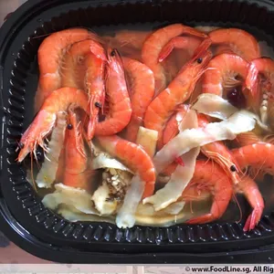 Triple Dates and Saffron Herbal Prawn