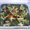 Broccoli w Mushroom w Dried Scallop & Wolfberry 干贝香菇西兰花拌枸杞子 | Customer Photo | Jessie Catering Pte Ltd