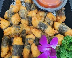 Seaweed Chicken (DF) | Customer Photo | Le Rainbow Catering