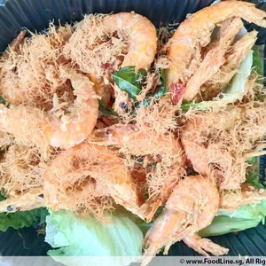 Shredded Buttered Prawn