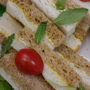 Egg Mayonnaise Finger Sandwich