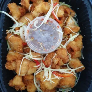 Crispy Fish in Mango Sauce 芒果鱼