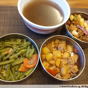 Dishes: 3 Dishes + 1 Soup