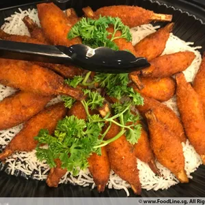Sugarcane Shrimp Roll – 元宝送福
