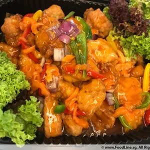 Fried Fish Fillet with Sweet Lychee Sauce – 连年有余
